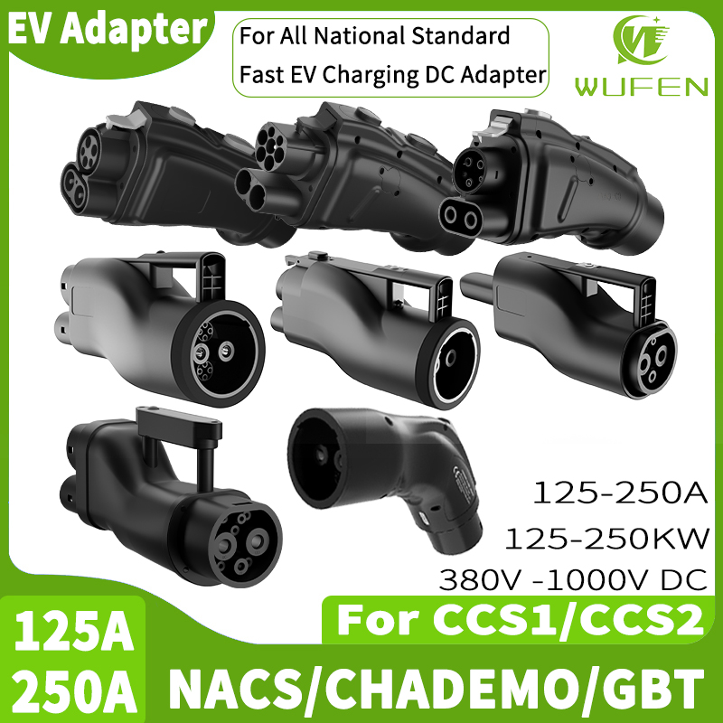 Gb/T To Ccs2 200A Fast Charging Adapter - WUFEN Per Tutti I Auto Adattatore