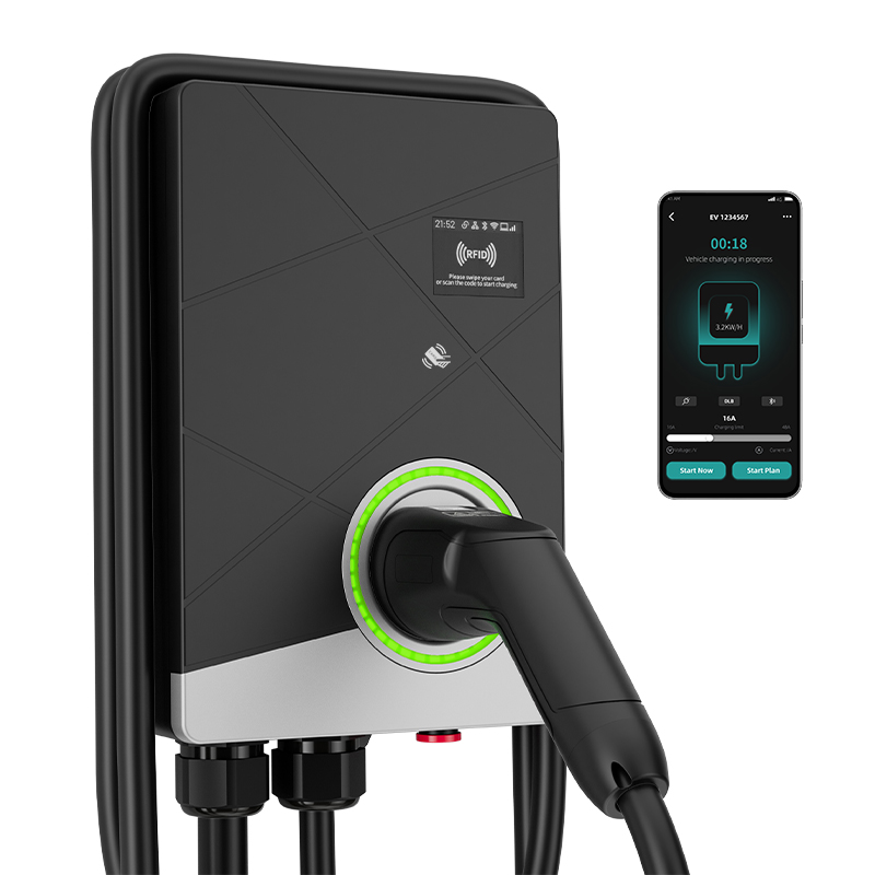 22Kw Wallbox Type 2 Ocpp Rfid - Caricatore EV Intelligente Trifase 22kW Wallbox