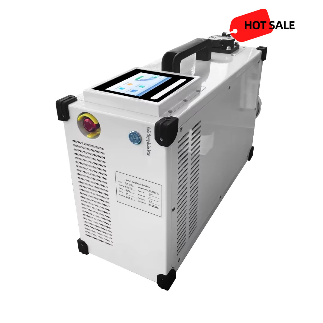 Portable Dc Fast Charger 20Kw Ccs2 - Caricabatterie rapido CC portatile da 7KW
