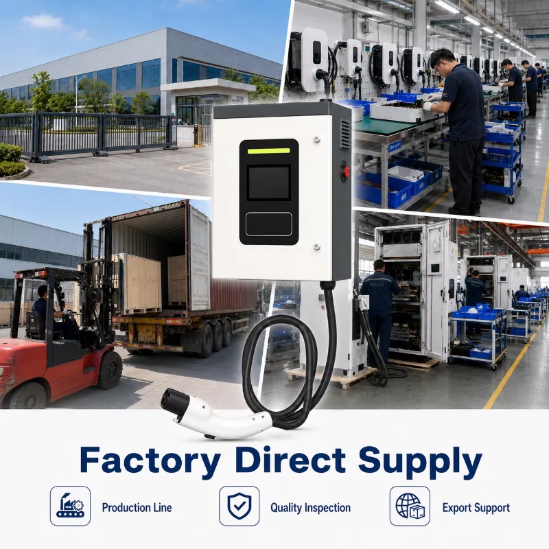 Dc Fast Charger 30Kw Wallbox Commercial - Stazione di ricarica commerciale personalizzata da