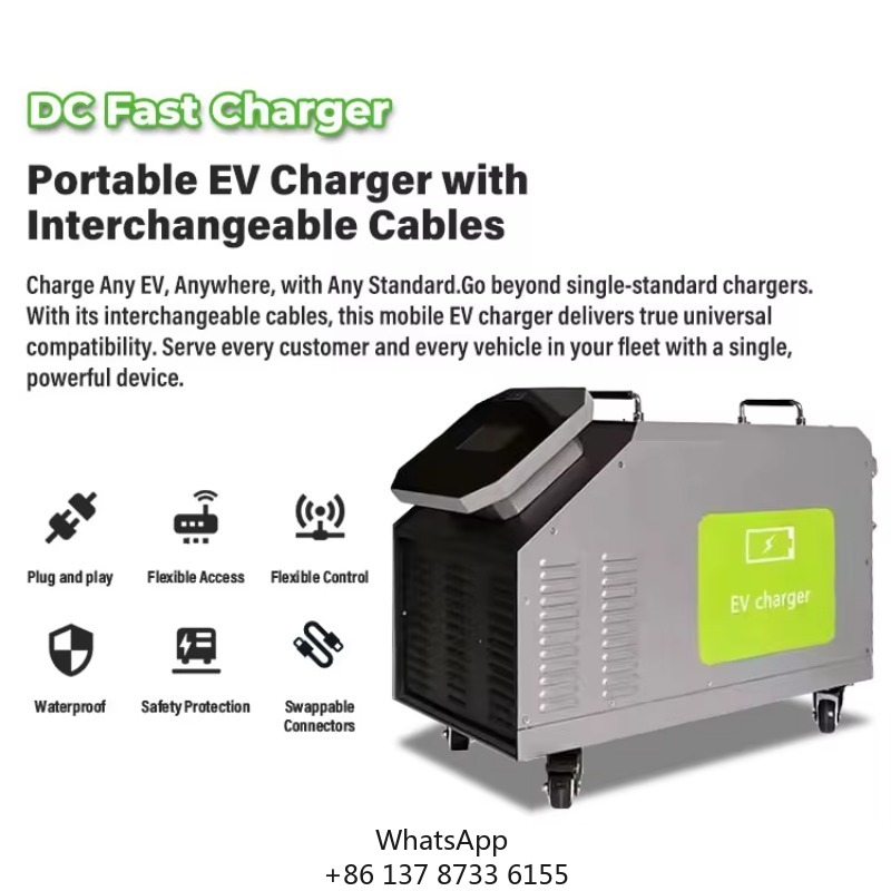 Portable Dc Fast Charger 20Kw Ccs2 - Caricatore EV Portatile DC per Uso