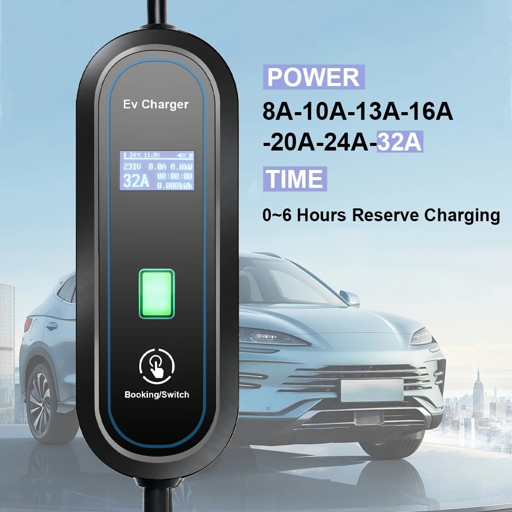 Caricatore portatile GBT EV Wa - Portable Ev Charger 32A Type 2 Cee Plug recensione e prezzo