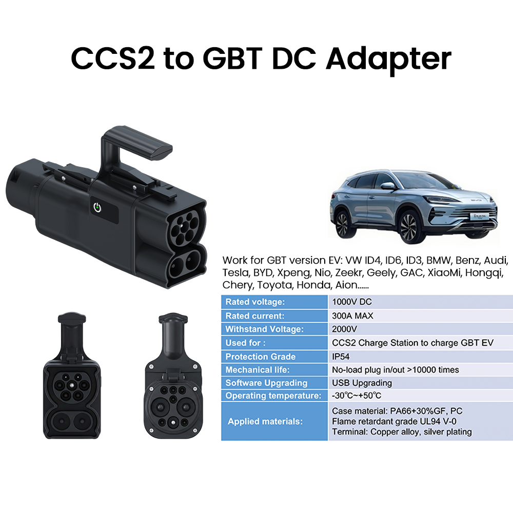 Adattatore convertitore da CCS - Gb/T To Ccs2 200A Fast Charging Adapter recensione e prezzo