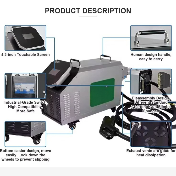Caricatore EV Portatile DC per - Portable Dc Fast Charger 20Kw Ccs2 recensione e prezzo