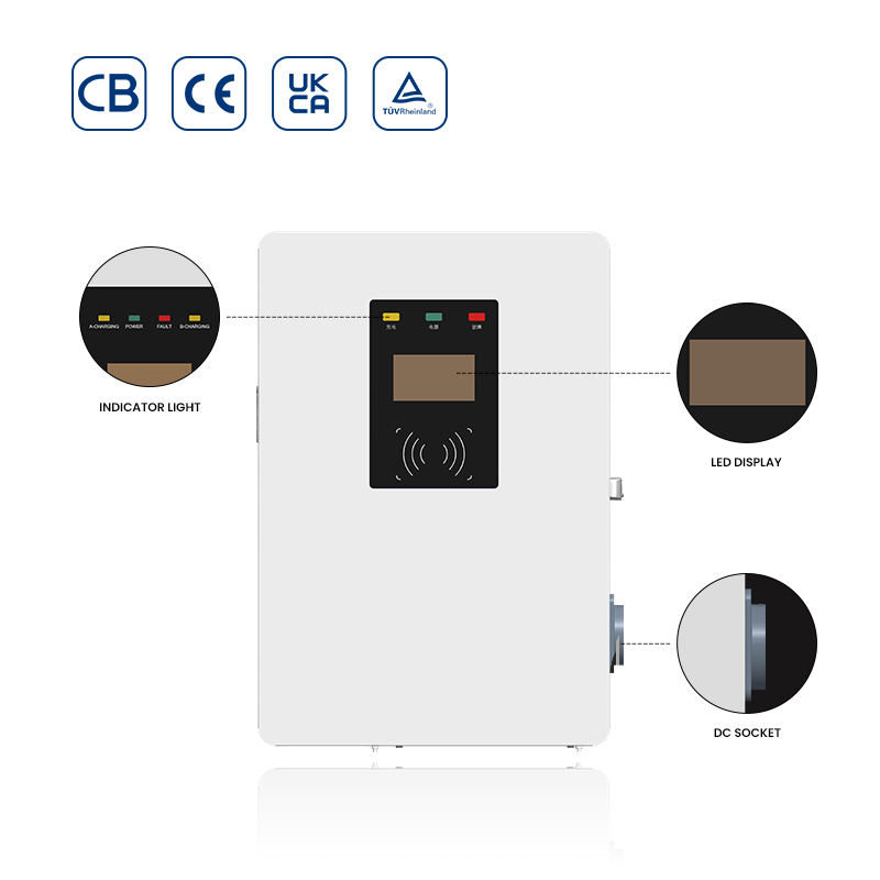 Caricatore EV da Parete Khons  - Dc Fast Charger 30Kw Wallbox Commercial recensione e prezzo